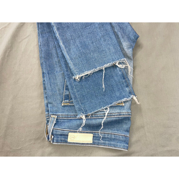 AG 'The Stilt Roll-Up' Cigarette Leg Lightweight Stretch Denim Jeans. 26, GUC!! - Picture 4 of 9